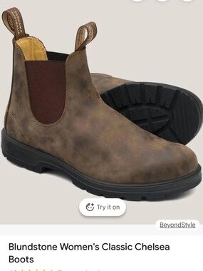 Blundstone Classic Chelsea Boots — Brown Women’s 10, Men’s 8